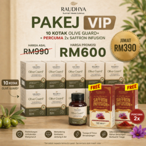 PAKEJ PREMIUM (10 OLIVE + FREE 2 TEH)