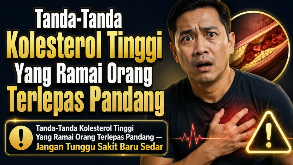 tanda kolesterol tinggi
